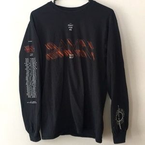 Kendrick Lamar Damn 2017 Tour Shirt Long Sleeve